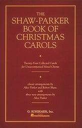The ShawParker Book of Christmas Carols SATB Choral Score cover